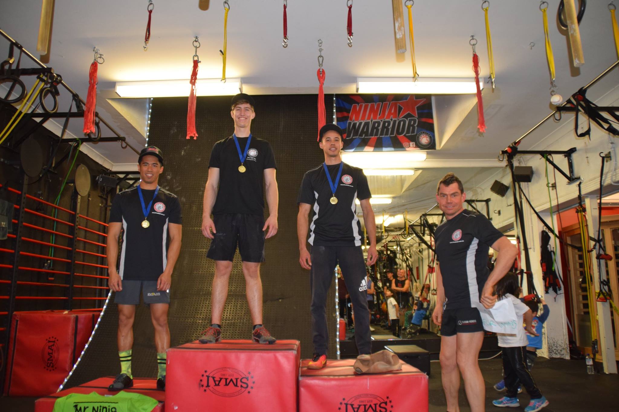 Sydney Ninja Warrior Games Podium